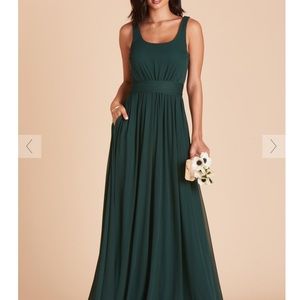 Birdie Grey Bridesmaid Dress emerald Green